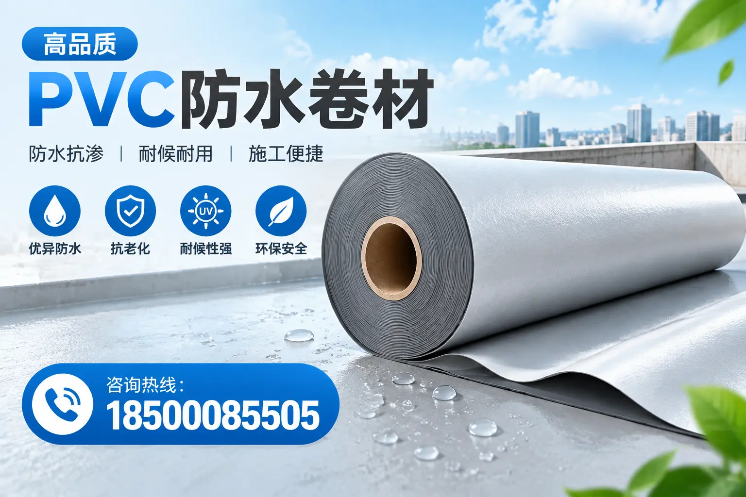 什么是pvc防水卷材？咸阳消费者需了解的基础知识